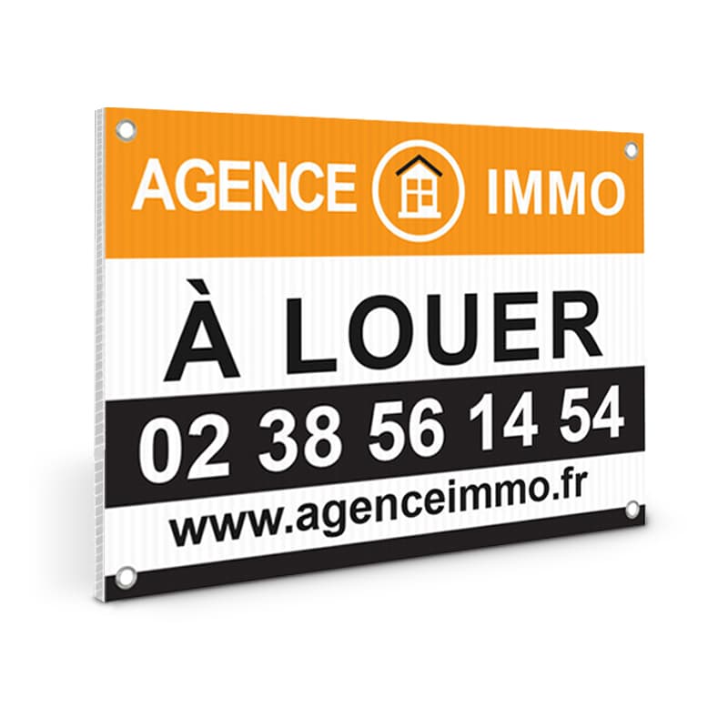 50.00000 Panneaux Immobilier A VENDRE / A LOUER 80 x 60 cm - Easyflyer